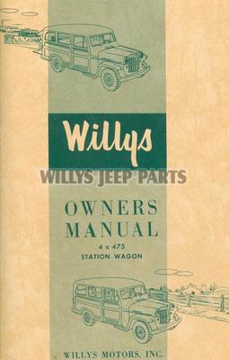 willys owners manuals